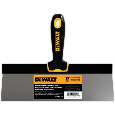 Шпатель DeWalt 12" 305 мм із нержавіючої сталі (2-137)