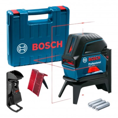 Лазерний нівелір Bosch GCL 2-15 Professional + RM1 + кейс (0601066E02)