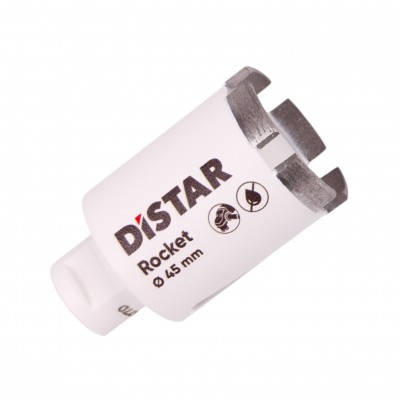 Свердло алмазне Distar 45x45-5xM14 Rocket (11120049021)