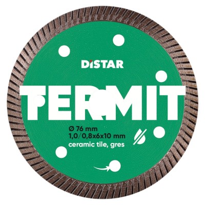 Алмазний диск для керамограніту Distar Termit 76x1,0 (11139053030)