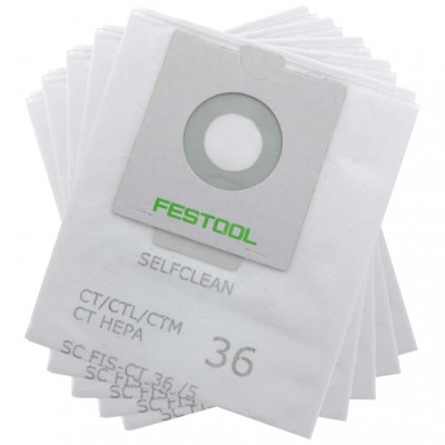 Мішок-пилозбірник пилососа текстильний Festool SELFCLEAN SC FIS-CT 36/5 (496186)