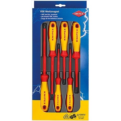 Набір викруток Knipex VDE Phillips®/шліц (00 20 12 V01)