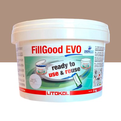 Поліуретанова фуга Litokol FillGood EVO 225 табако 5 кг (FGEVOTBC0005)