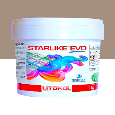 Епоксидна фуга Litokol Starlike EVO 225 табакко 1 кг (STEVOTBC0001)