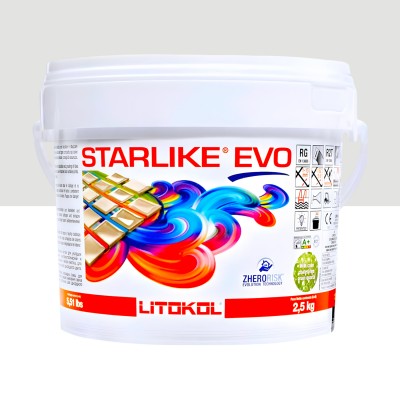 Епоксидна фуга Litokol Starlike EVO 105 титанова 2,5 кг (STEVOBTT02.5)