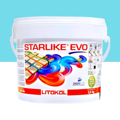 Епоксидна фуга Litokol Starlike EVO 320 кариби 2,5 кг (STEVOACR02.5)