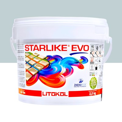 Епоксидна фуга Litokol Starlike EVO 400 шавлія 2,5 кг (STEVOVSL02.5)