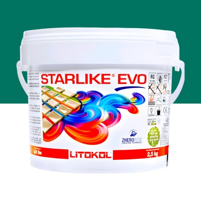 Епоксидна фуга Litokol Starlike EVO 430 зелена сосна 2,5 кг (STEVOVPN02.5)