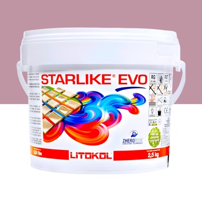 Епоксидна фуга Litokol Starlike EVO 530 аметист 2,5 кг (STEVOVMT02.5)