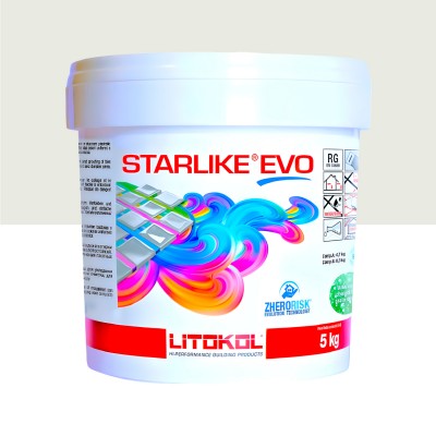 Епоксидна фуга Litokol Starlike EVO 113 нейтральна 5 кг (STEVONTR0005)