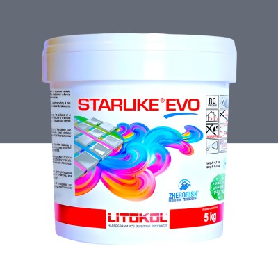 Епоксидна фуга Litokol Starlike EVO 130 ардезія 5 кг (STEVOGRD0005)