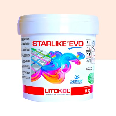 Епоксидна фуга Litokol Starlike EVO 205 травертин 5 кг (STEVOTRV0005)