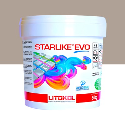 Епоксидна фуга Litokol Starlike EVO 215 тортора 5 кг (STEVOTRT0005)