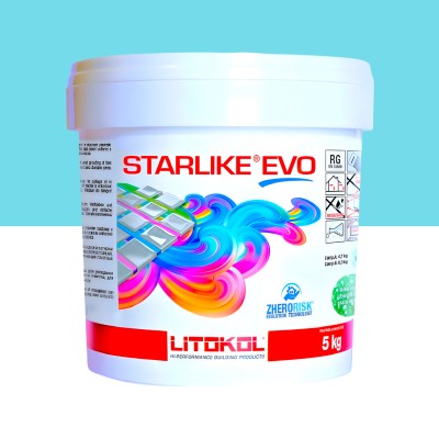 Епоксидна фуга Litokol Starlike EVO 320 кариби 5 кг (STEVOACR0005)