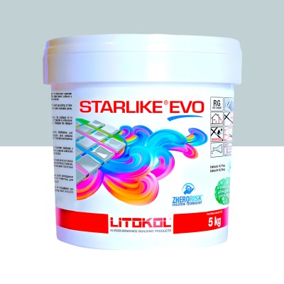 Епоксидна фуга Litokol Starlike EVO 400 шавлія 5 кг (STEVOVSL0005)