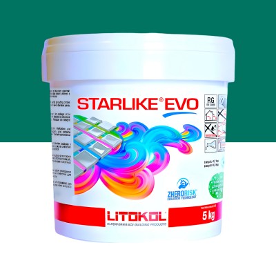 Епоксидна фуга Litokol Starlike EVO 430 зелена сосна 5 кг (STEVOVPN0005)