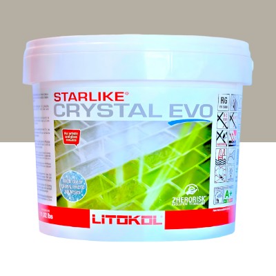 Епоксидна фуга Litokol Starlike EVO Crystal 700 кристал (хамелеон) 2,5 кг (CREVO02.5)