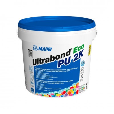 Двухкомпонентний клей Mapei Ultrabond ECO PU 2K R2T, білий, 10 кг. (2321810)