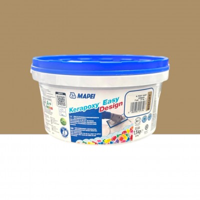 Епоксидний шовний заповнювач (фуга) MAPEI KERAPOXY EASY DESIGN №188, бісквіт, 1,5 кг (5KB018815)