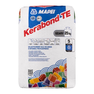 Цементний клей Mapei Kerabond TE Grey 25 кг (094086425G)