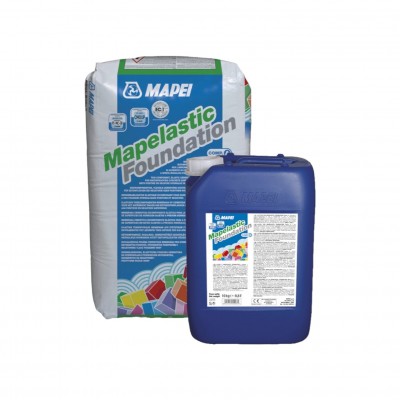 Еластична двокомпонентна гідроізоляція Mapei Mapelastic А+В 32 кг (MA+B32)