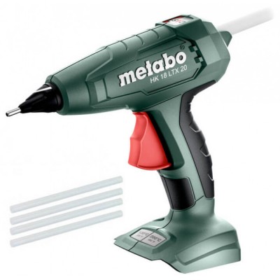 Акумуляторний клейовий пістолет Metabo HK 18 LTX 20 з 5 стрижнями (600797850)