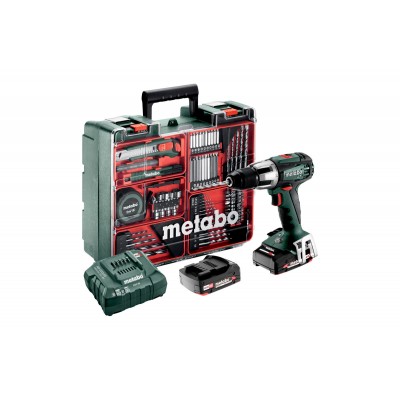 Акумуляторний ударний дриль Metabo SB 18 LT Set (602103600)