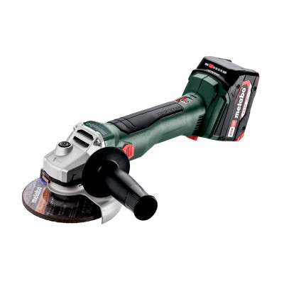 Акумуляторна кутова шліфувальна машина Metabo W 18 L BL 9-125 (602374510)