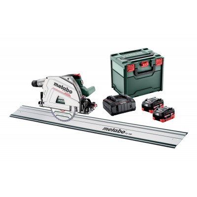 Акумуляторна заглибна циркулярна пилка Metabo KT 18 LTX 66 BL Set (691172810)