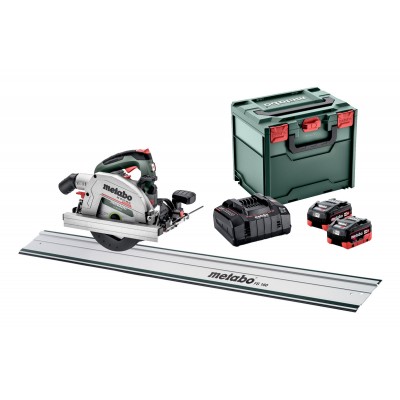 Акумуляторна заглибна циркулярна пилка Metabo KS 18 LTX 66 BL Set (691194810)