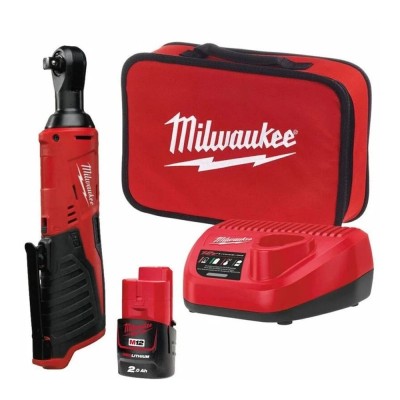 Тріскачка акумуляторна безщіткова 1/4" (40 Нм) MILWAUKEE M12 IR-201B (4933441725)