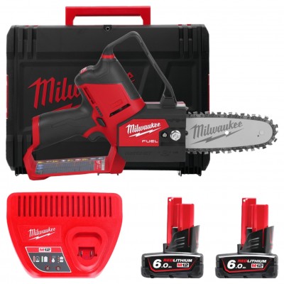 Пила ланцюгова акумуляторна безщіткова шина Milwaukee M12 FUEL FHS-602X (4933472212)