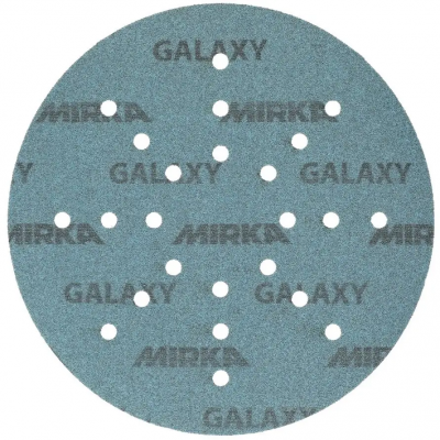 Круг керамічний шліфувальний (24 отворів) MIRKA Galaxy 225 мм. Р220, 1 шт. (FY68002522-1)