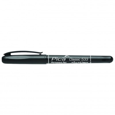 Маркер чорний перманентний/Pica Classic Permanent Pen Medium 1.0mm, black (534/46)