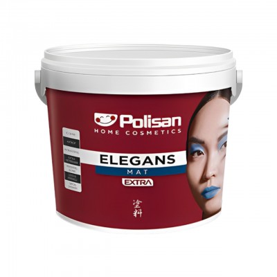 Декоративна фарба Polisan Elegans Extra Mat 7.5 л. (PLEEM)