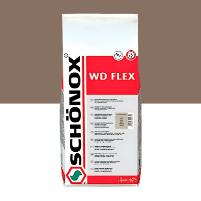 Затирка цементна еластична, Манхеттен SCHÖNOX WD Flex / 4x5 kg (582577)