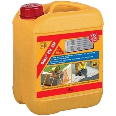 Пластифікатор для теплих підлог Sika® BV 3M 6 кг (132149)