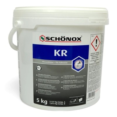  2К епоксидний універсальний клей для плитки SCHÖNOX KR (AB), 5 кг (485135)