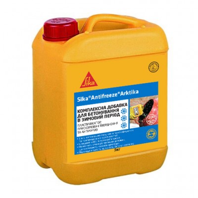 Комплексна добавка для зимового бетонування Sika® Antifreeze Arktika 5 кг (507278)