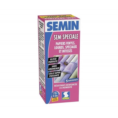 Посилений клей для важких паперових шпалер SEMIN SEM SPECIALE, 200 г (34599)