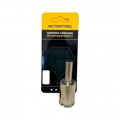 Коронка алмазна гальванічна VICTORYTOOL 22мм (V022)