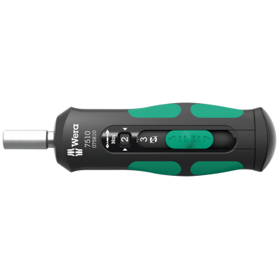 Динамометрична викрутка реверсна WERA 7510 Kraftform Safe-Torque Speed 1-3 Nm (05075810001)