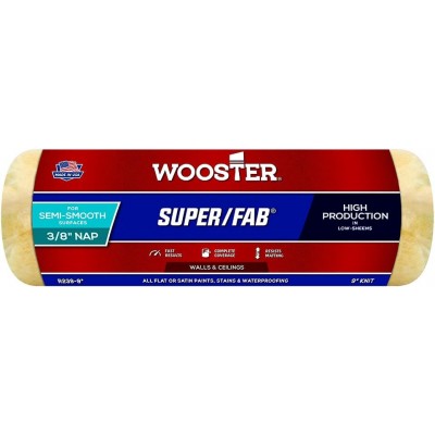 Валик для фарби Wooster Super Fab, в’язаний, 23 см, ворс 10 мм (R239-9)