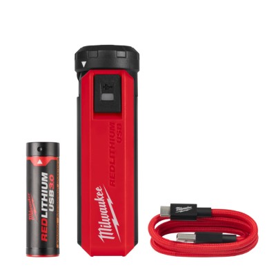 Повербанк Milwaukee 2,1А PPS-301 із зарядним пристроєм USB L4 (4932493335)