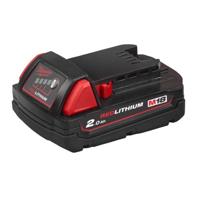 Акумулятор MILWAUKEE M18 B2 (18В; 2,0 А/год; Li-ion) (4932430062)