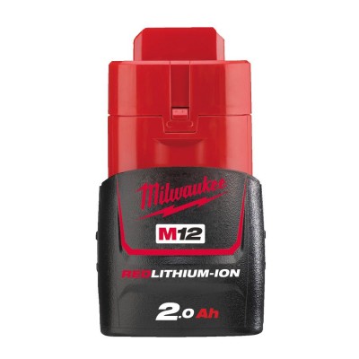 Акумулятор MILWAUKEE M12 B2 (12В; 2,0 А/год; Li-ion) (4932430064)