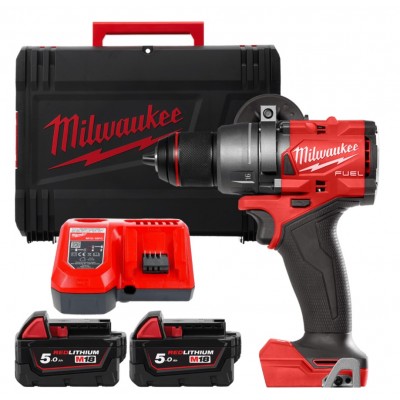 Дриль-шуруповерт акумуляторна безщіткова ударна MILWAUKEE M18 FPD3-502X GEN (4933479860)