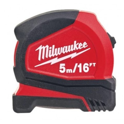 Рулетка MILWAUKEE Pro Compact 5м/16", ширина 25 мм (4932459595)