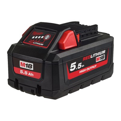 Акумулятор MILWAUKEE M18 HB5,5 (18В; 5,5 А/год; Li-ion) (4932464712)