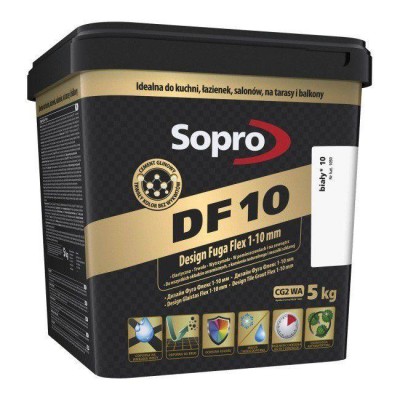 Фуга для швів Sopro DF 10 1050 біла №10 (5 кг) (1050/5)